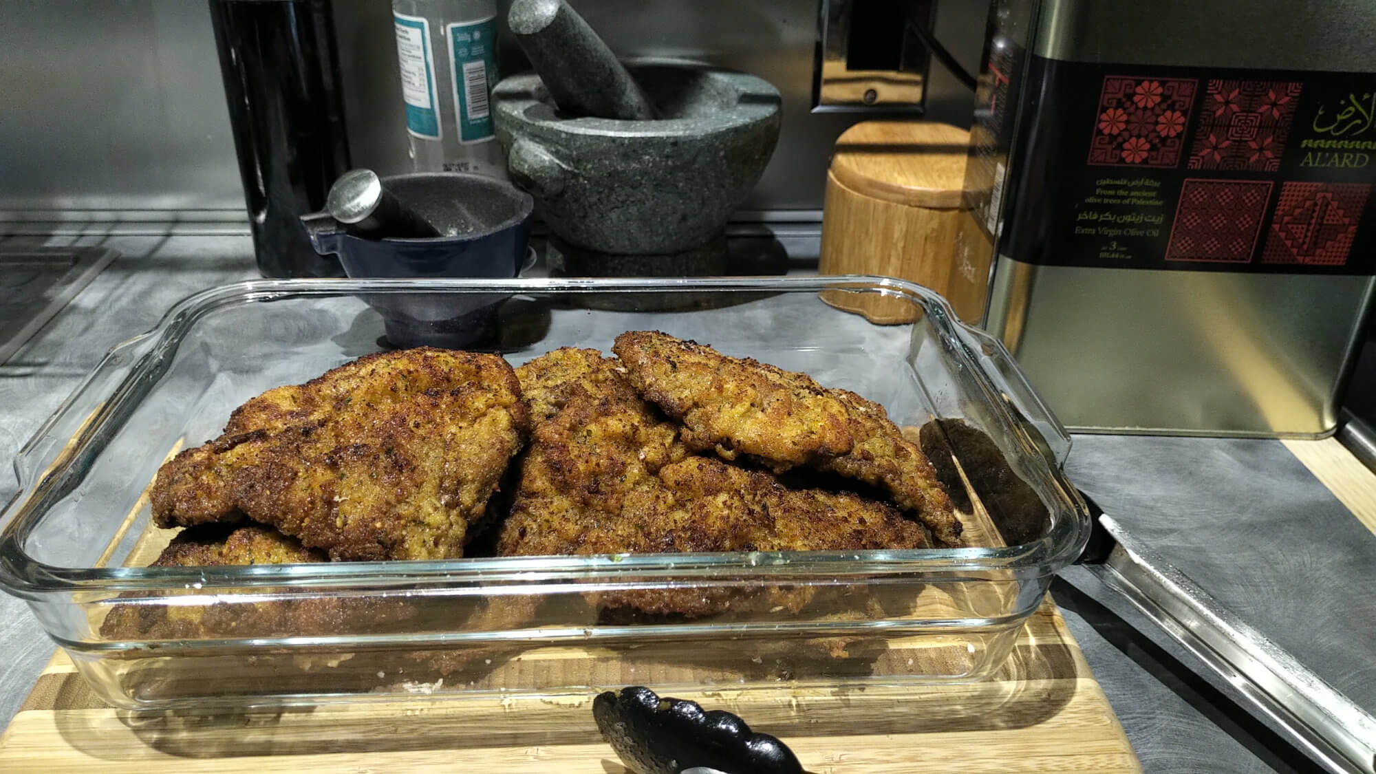 Escalope de boeuf milanaise