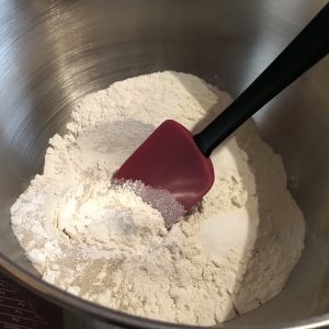 Mix the dry ingredients