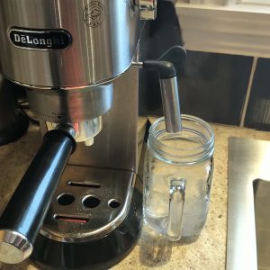 I use the hot water function of my coffee maker