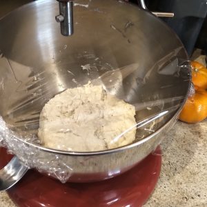 Let the dough rise for 2 to 3 hours