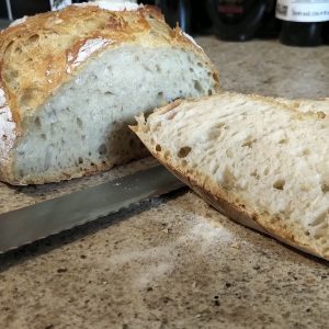 Ha! Good homemade bread!