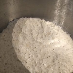 The dough should rise about double